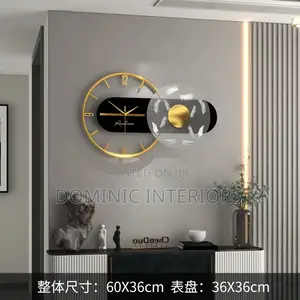 Fashionable Wall Mounted Lights Clocks