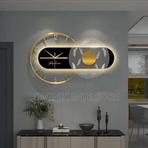 Fashionable Wall Mounted Lights Clocks