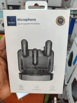Wiwu Microphone Duo Wireless Mini Microphone 