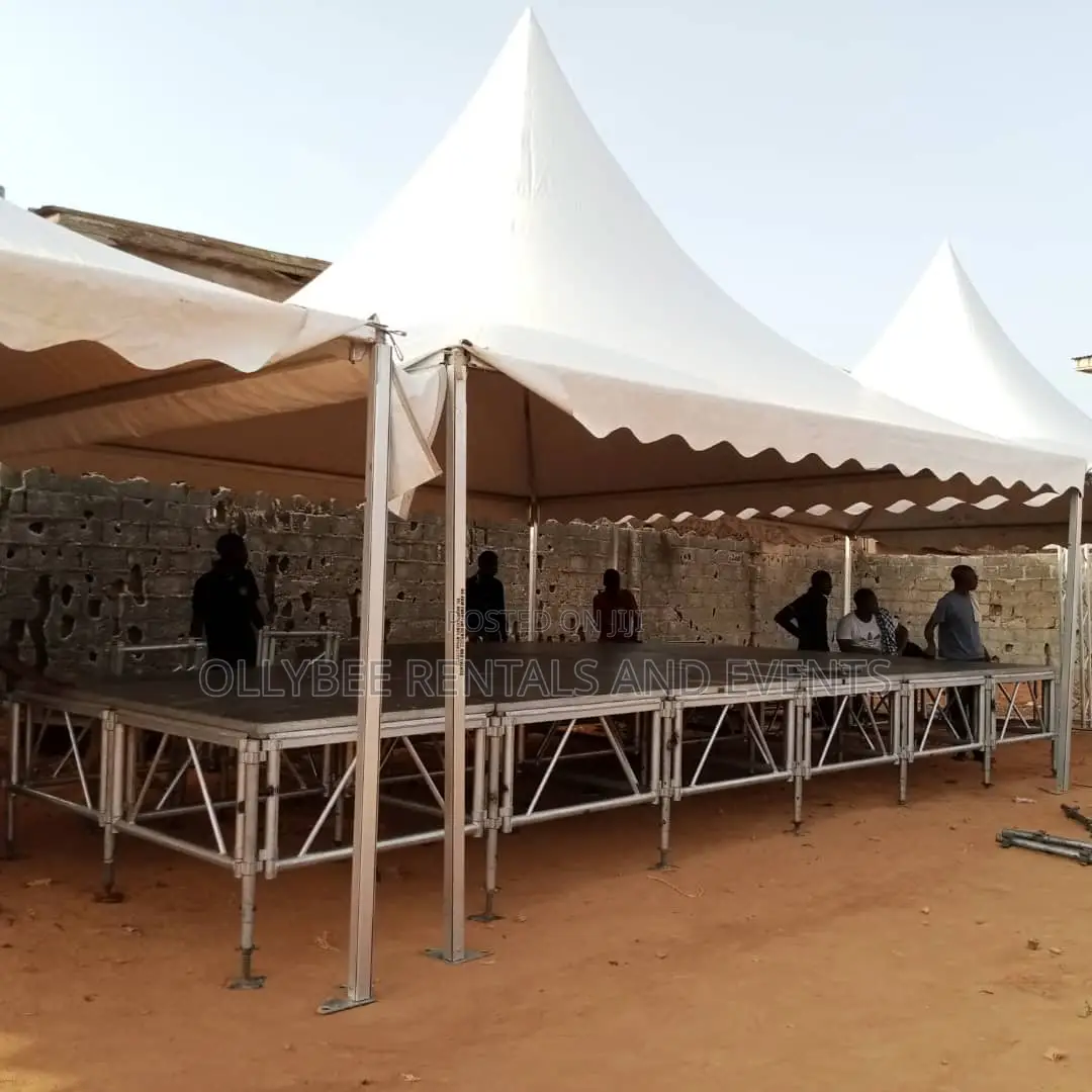 Stages, Risers And Carpet For Rent.