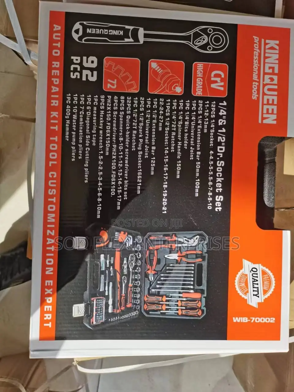 92 Pieces of Tool Box