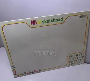 2 in 1 Shape Puzzle and Mini White Board for Kids