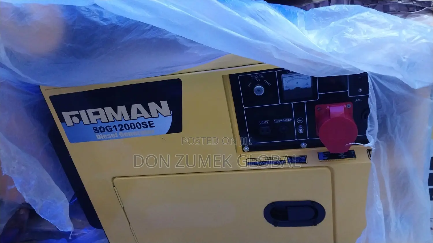 10kva Firman 3 Phase Soundproof Generator