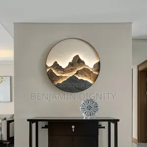 Modern Mural Wall Land Scape Lamp