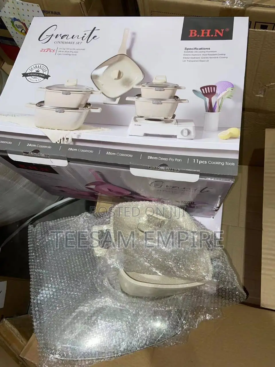 BHN High Quality Granite Cookware Set
