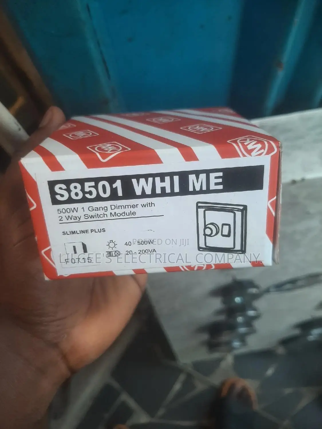 Mk 500 Watts I Gang Dimmer Switch