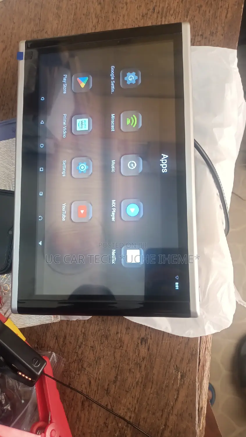 Headrest Android Screen