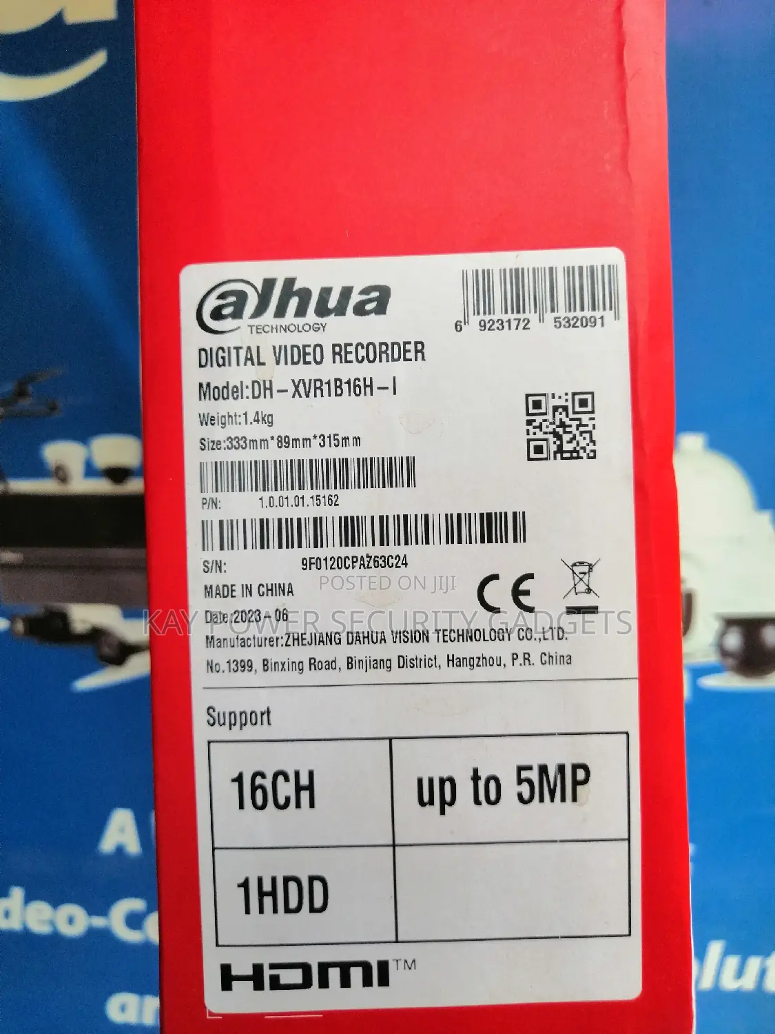 Dahua 5mp 16 Channel DVR