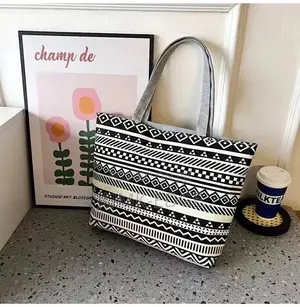 Wide Tote Bag