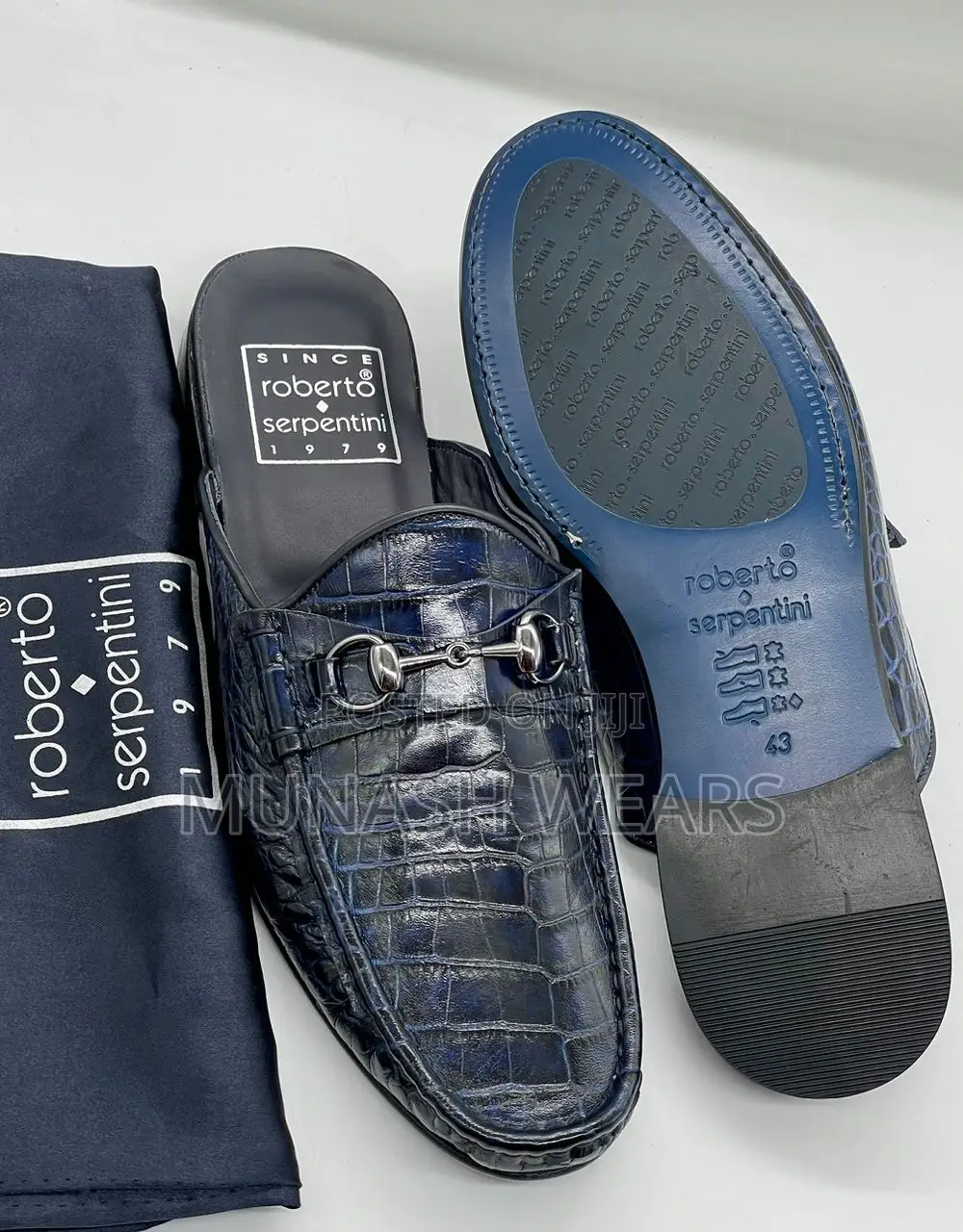Original Italian Serpentini Half Shoe