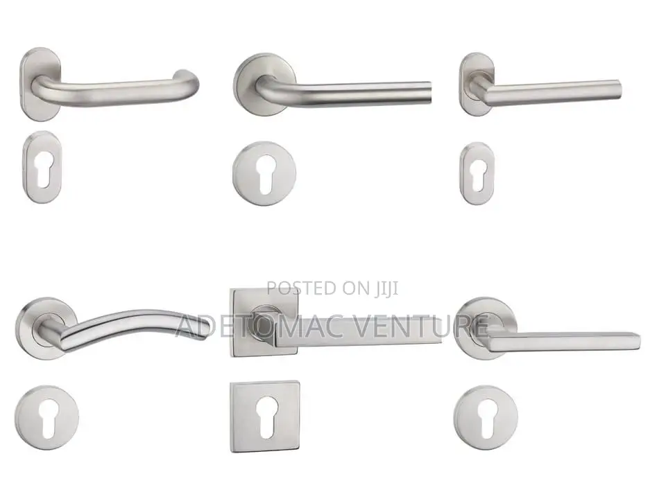 Original Europe Stainless Lock Set and Handles Complete