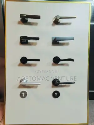 Original Europe Stainless Lock Set and Handles Complete