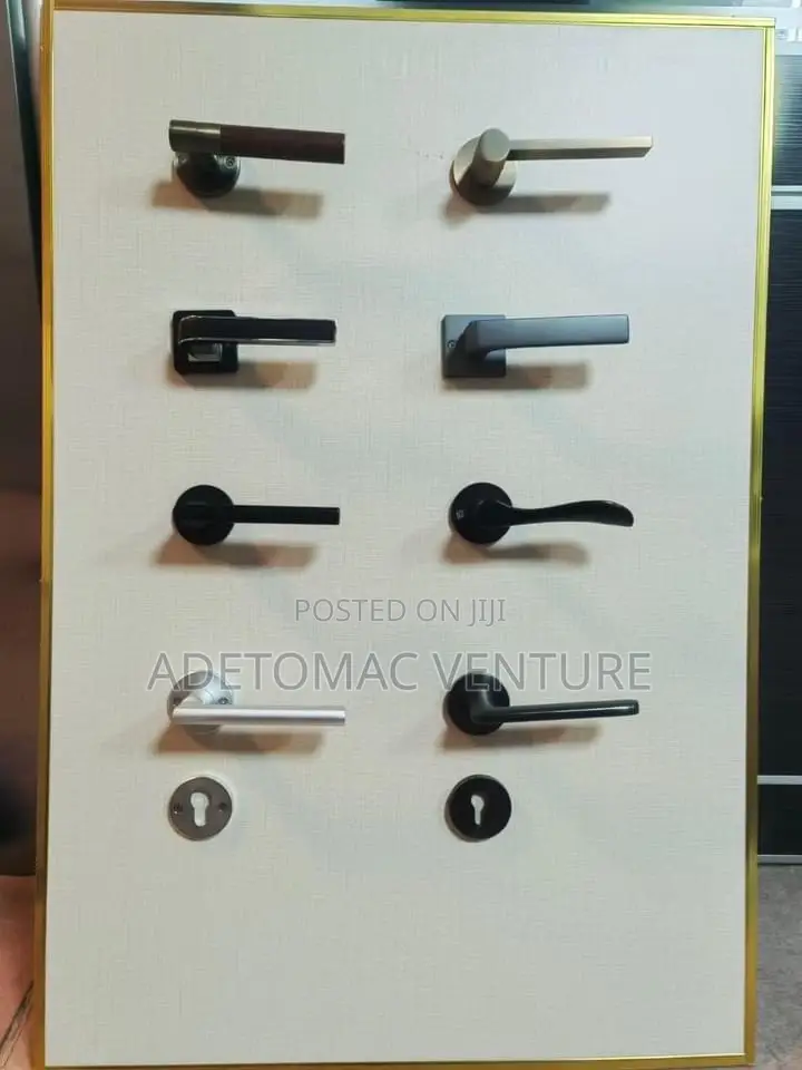 Original Europe Stainless Lock Set and Handles Complete