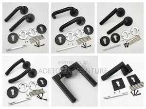 Original Europe Stainless Lock Set and Handles Complete