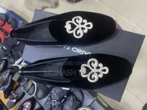 Italian Mario Fagni Velvet Luxury Shoe