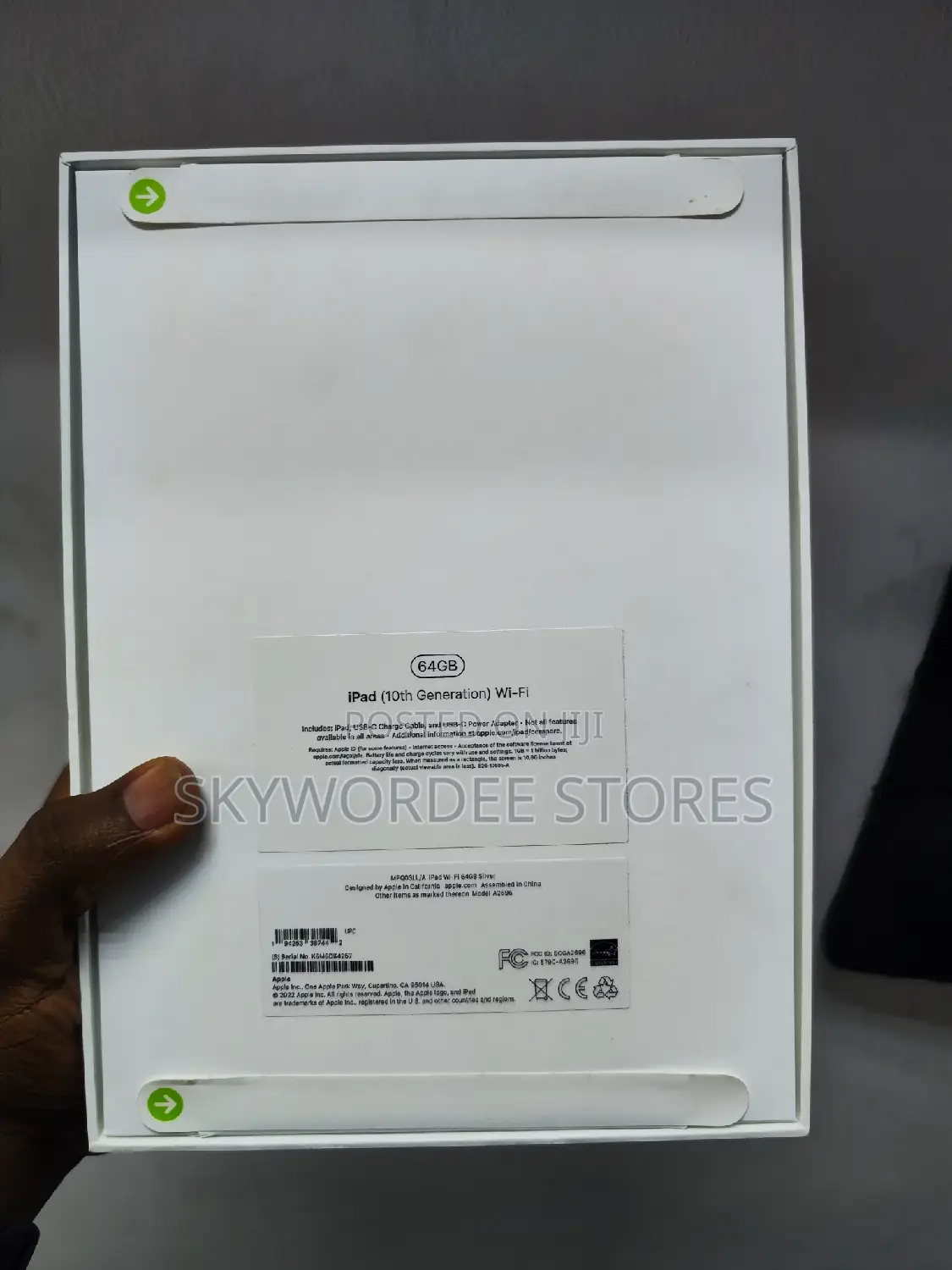 New Apple iPad (2022) 64 GB Gray