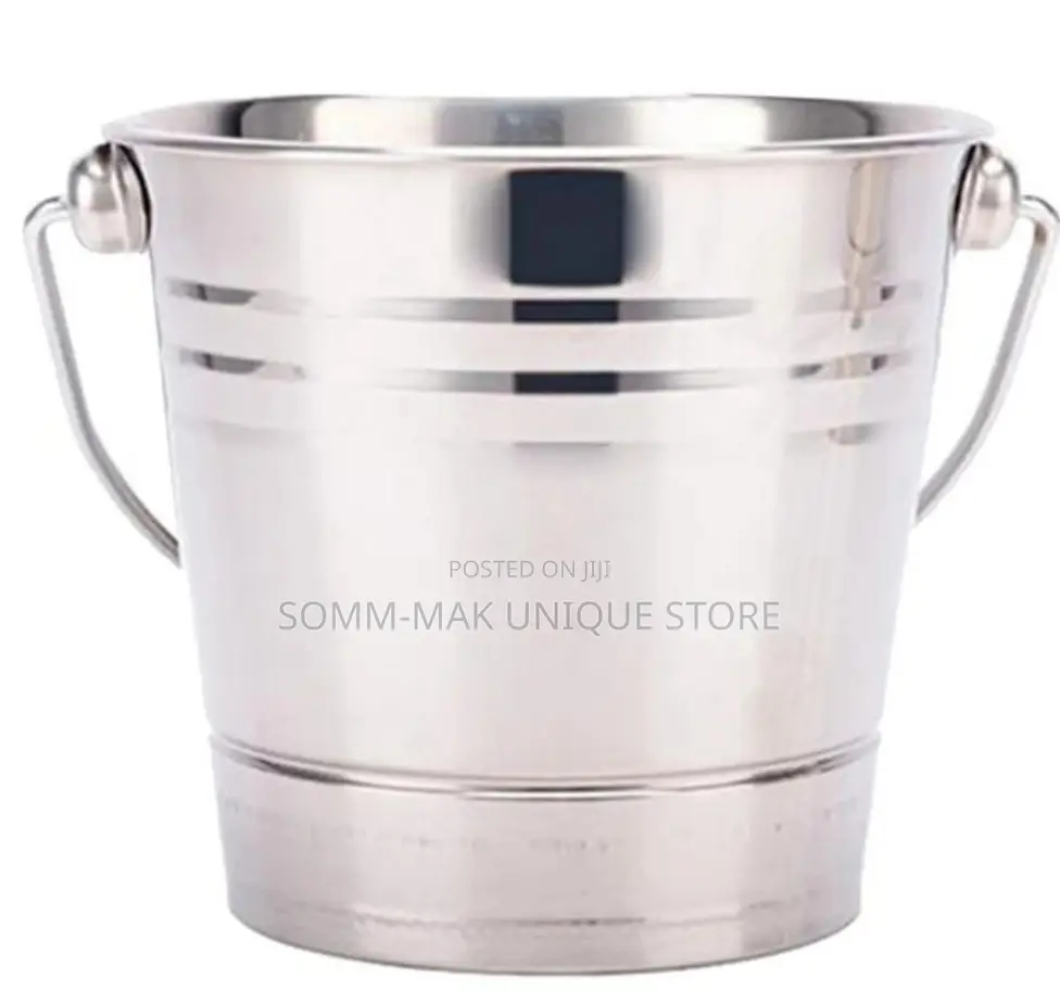 Stainless Steel Ice Bucket Wine Cooler Champagne Cooler
