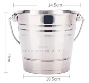 Stainless Steel Ice Bucket Wine Cooler Champagne Cooler