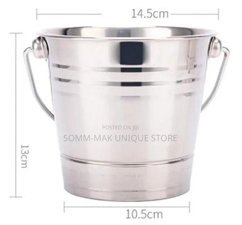 Stainless Steel Ice Bucket Wine Cooler Champagne Cooler