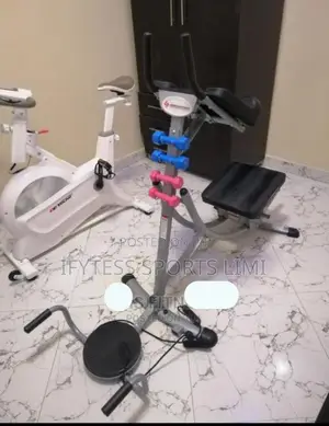Ab Coasters With Twister and Resistance.
