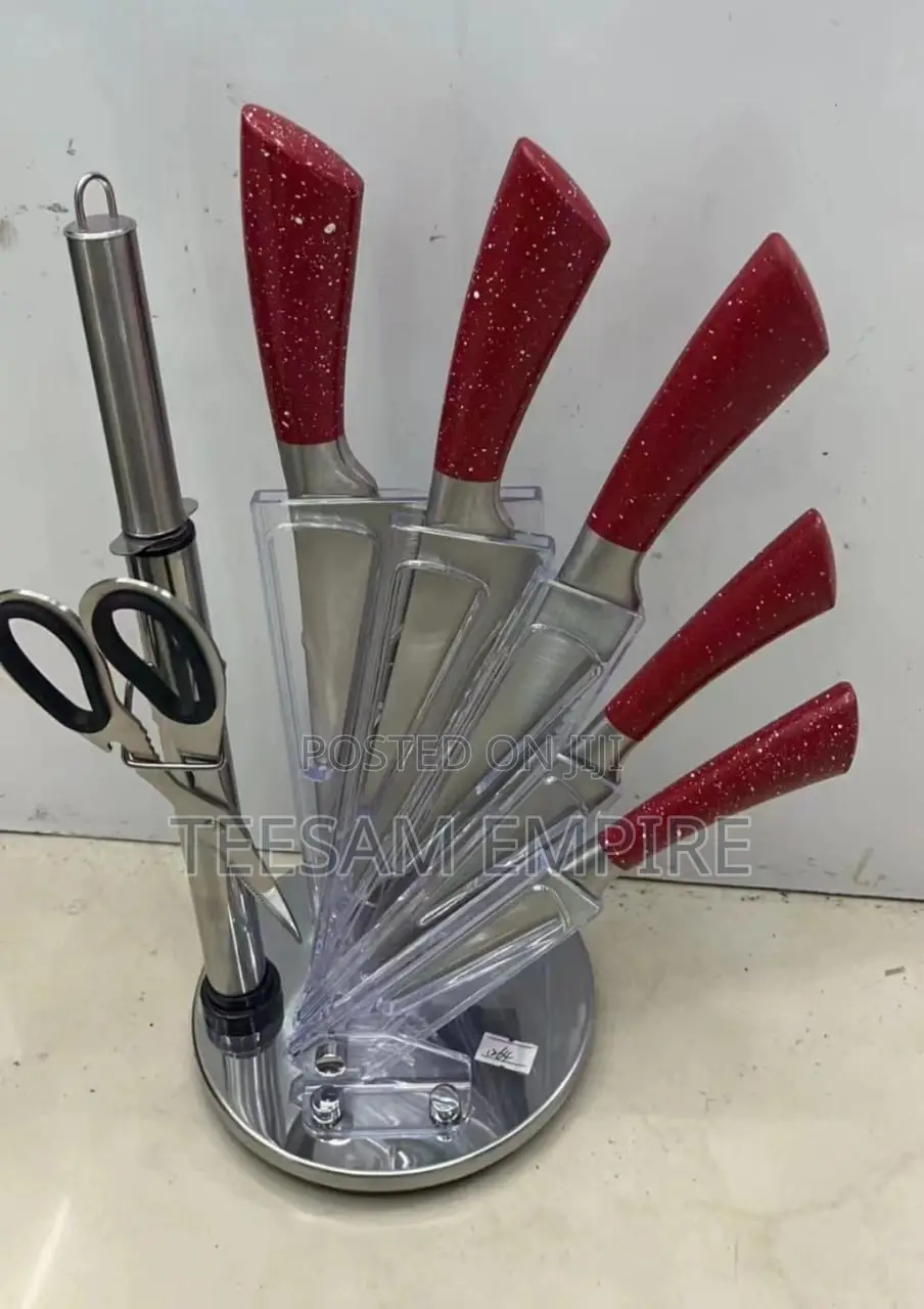 8pcs Kitchen Knife Holder Set
