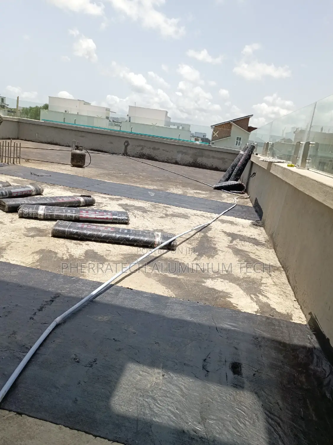 Flat Roof Decking Felting