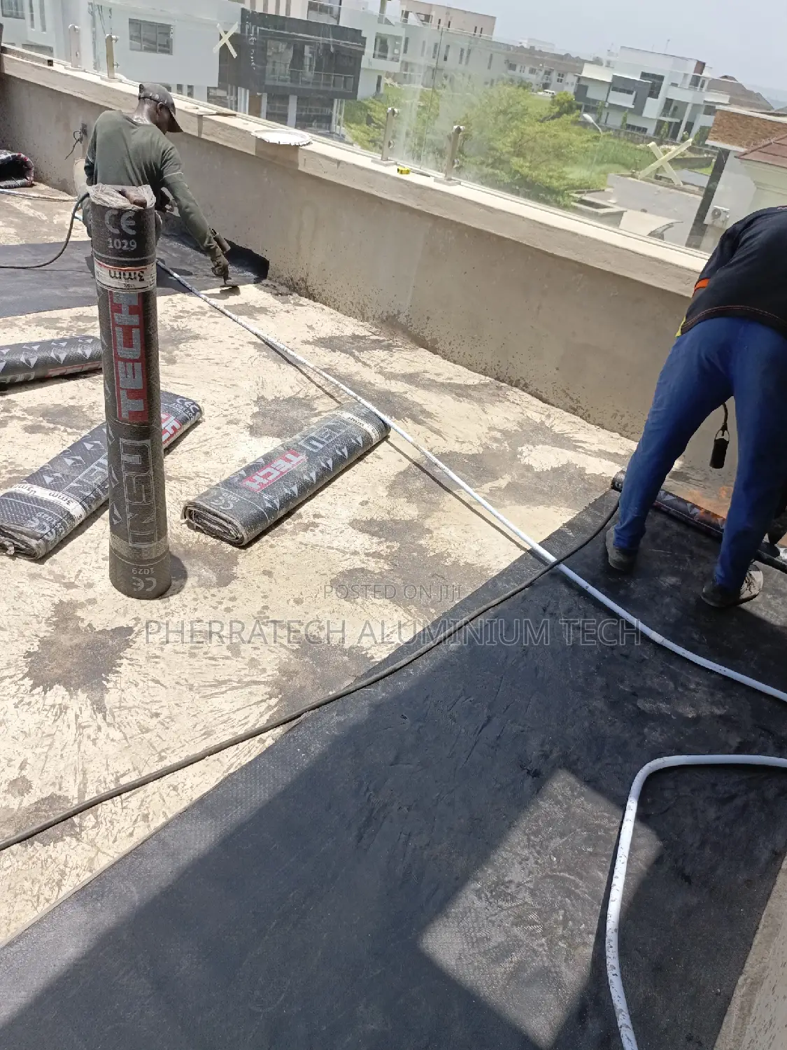 Flat Roof Decking Felting