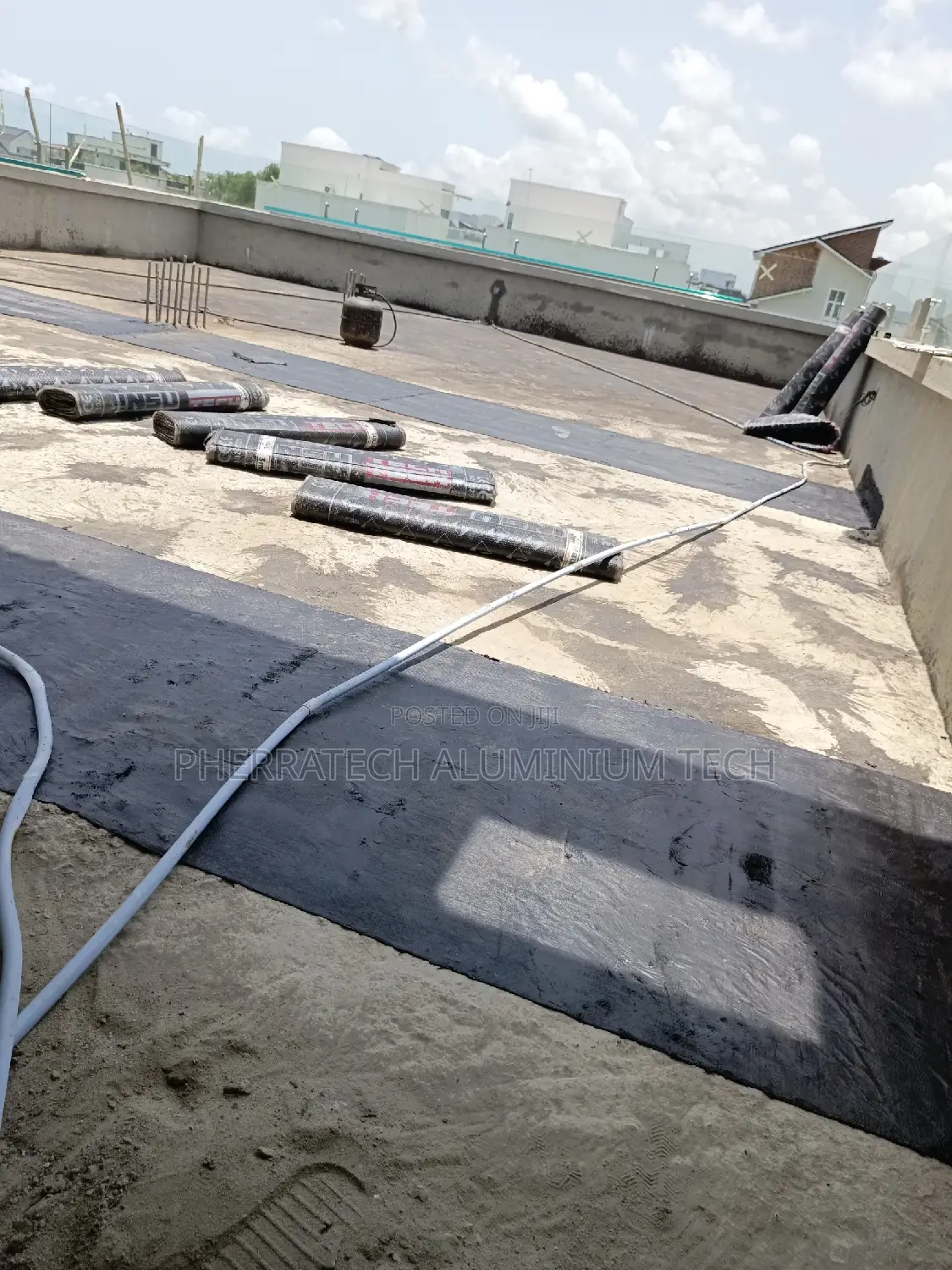 Flat Roof Decking Felting