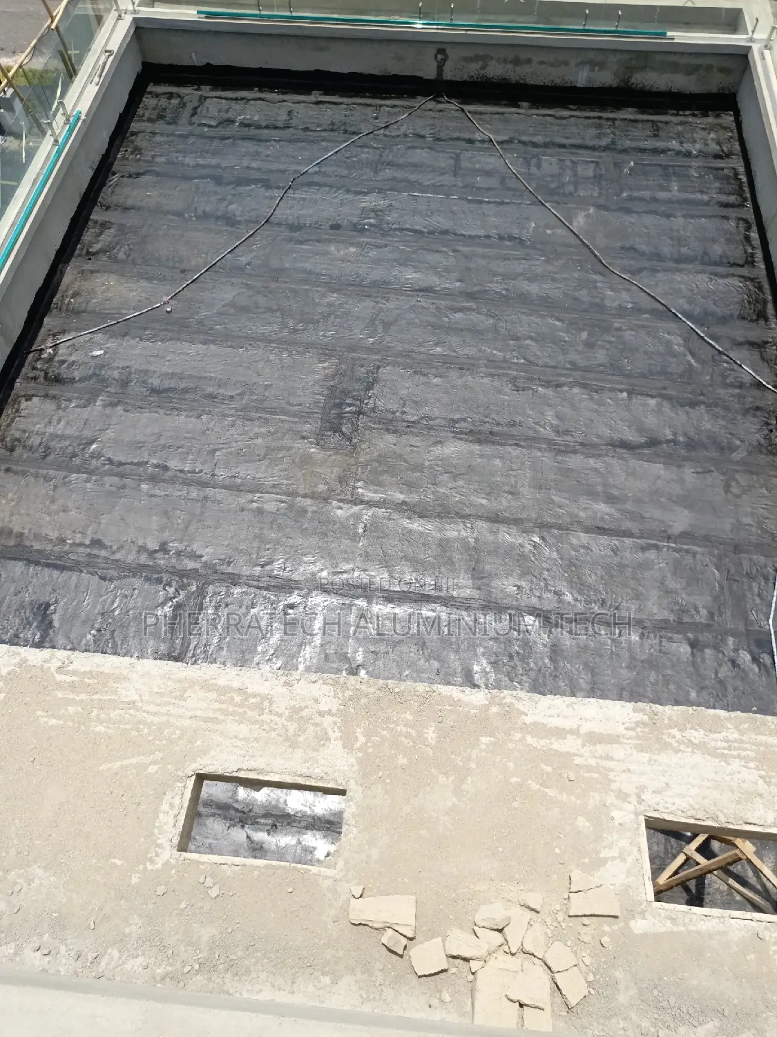 Flat Roof Decking Felting