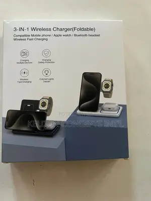 3 in 1 Charging Station With Led