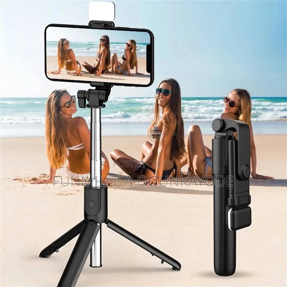 New Foldable Led Light Selfie Stick