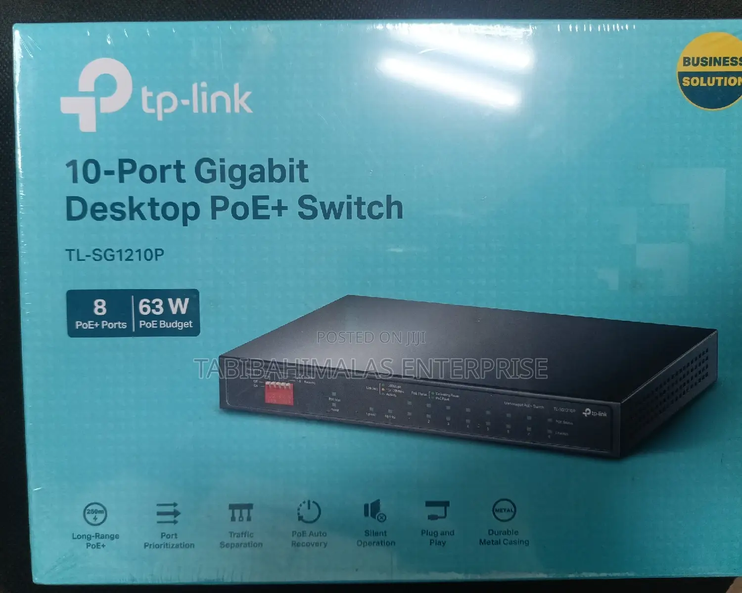 10 Port Gigabit Poe Switch