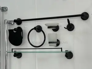 High Quality Original Black Complete Toilet Accessories