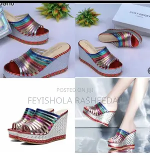 You Beautiful and Elegant Colorful Wedge
