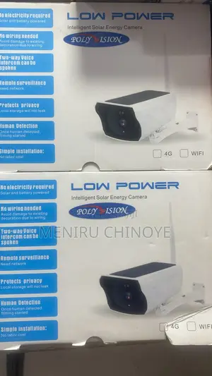 Low Power Solar Camera Wifi Bullet
