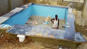 Water Fountain and Swimming Pool