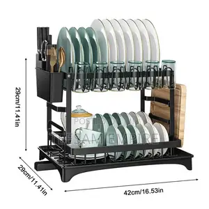Rust-Proof Carbon Steel Dish Drainer