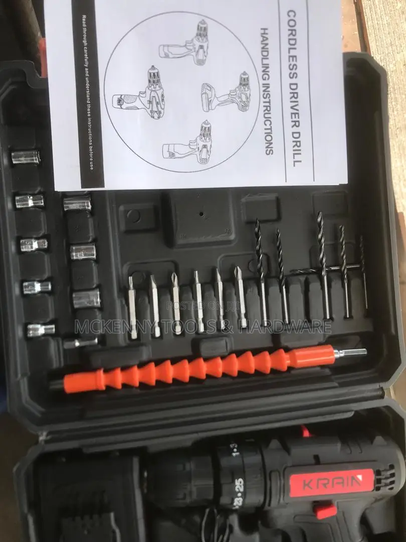 36v Karin Double Battery Cordless Screwdriver/Drill Machine