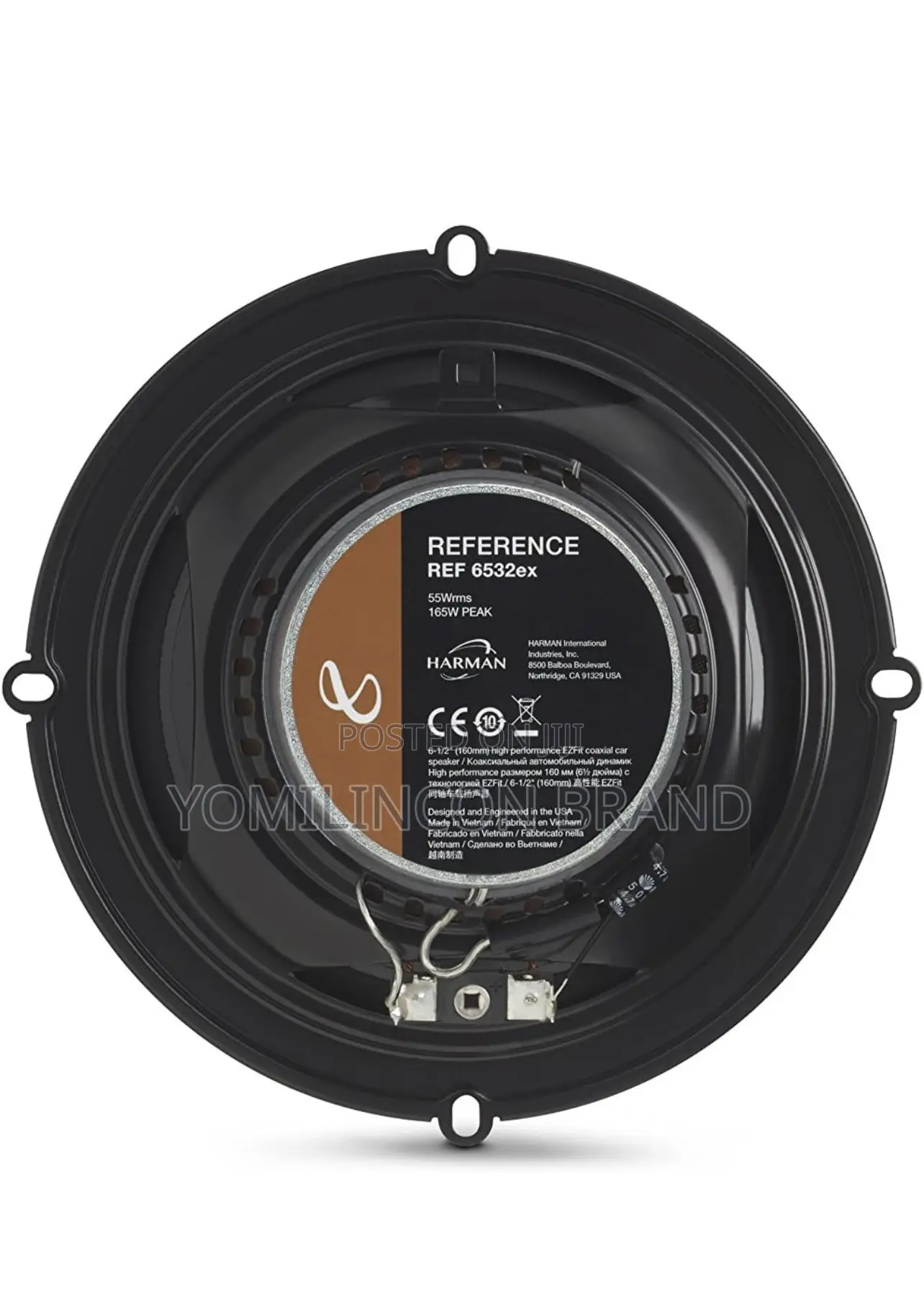 Infinity REF-6532EX Reference 6.5 Inch Two-Way Coaxia