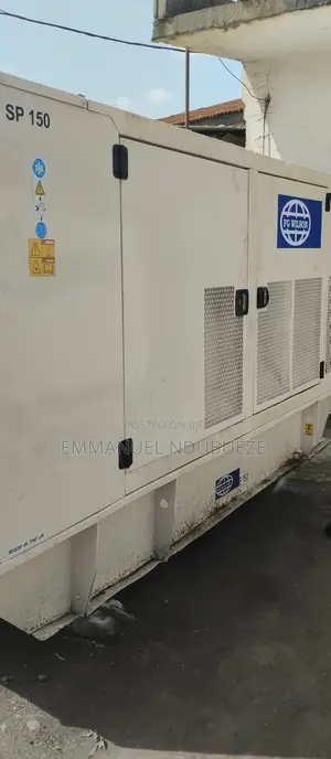 150kva U.K Used Perkins Soundproof Generator