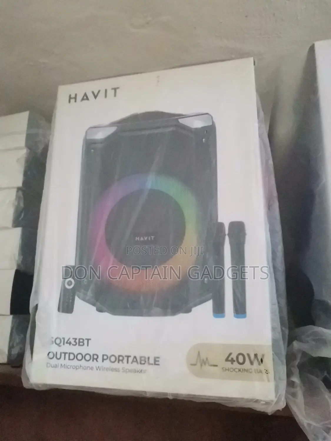 Havit Dual Microphone Wireless Sound System SQ143BT