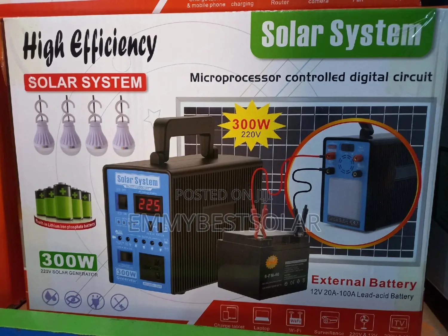 300w High Efficiency Power Generator