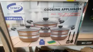 6 Pcs Non Stick Cooking Pot