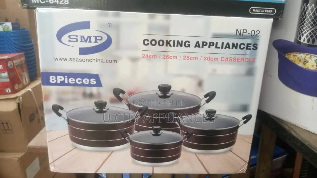 6 Pcs Non Stick Cooking Pot