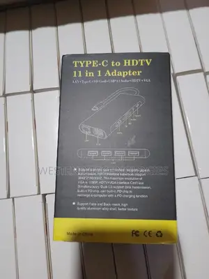 11 in 1 Type C Hub to HDMI,VGA,RJ45,3.5mm,Type C,TF,SD, USB