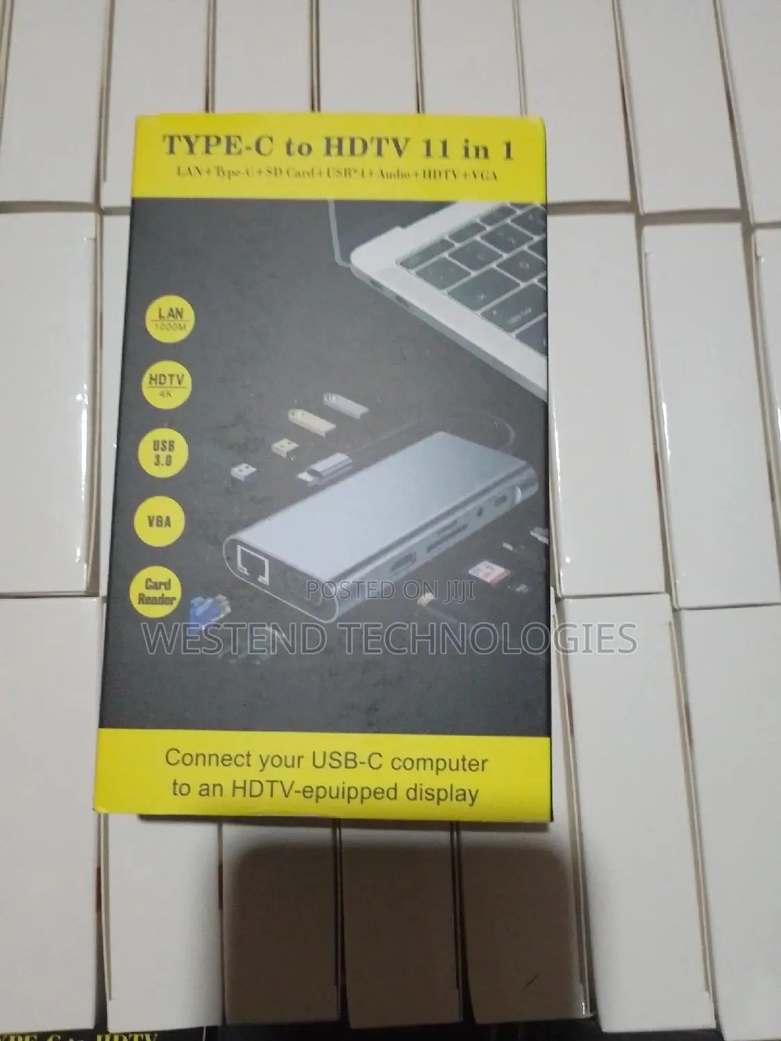 11 in 1 Type C Hub for Macbook and Laptops