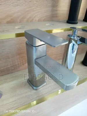 Hot and Cold Basin Mixer Tap With Complete Accessories
