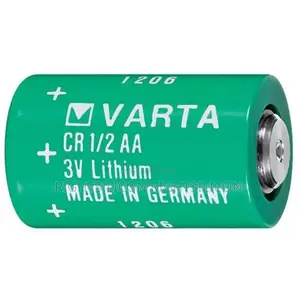 USA 1/2 Aa 3V Varta Lithium Battery 6127 Cr 1/2aa L14250