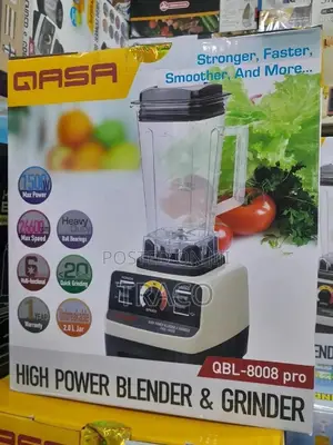 QASA 2L High Power Blender Grinder - 1500W