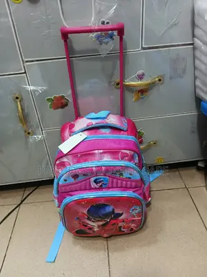 Girls Beginer Troulley School Bag for Age 1 to 3years To